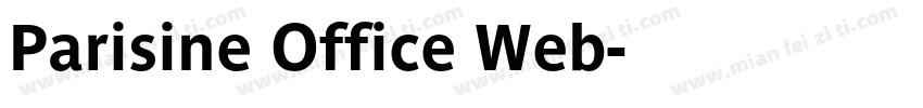 Parisine Office Web字体转换